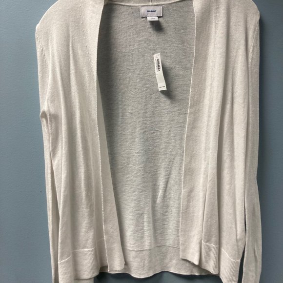Old Navy Maternity White Cardigan NWT - Picture 2 of 6